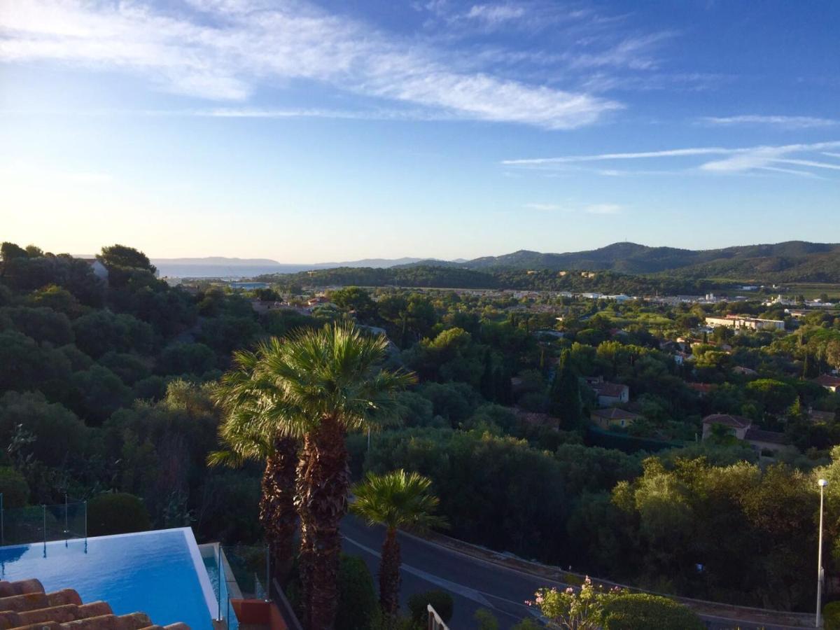 Superbe Duplex 35M2 Vue Mer Avec Piscine Bormes-les-Mimosas Exterior foto